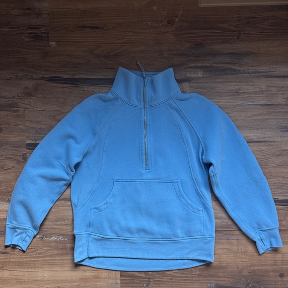 VGUC Lululemon Women’s Scuba Oversized Funnel-Neck Half Zip Long Size XS/S - Picture 2 of 7